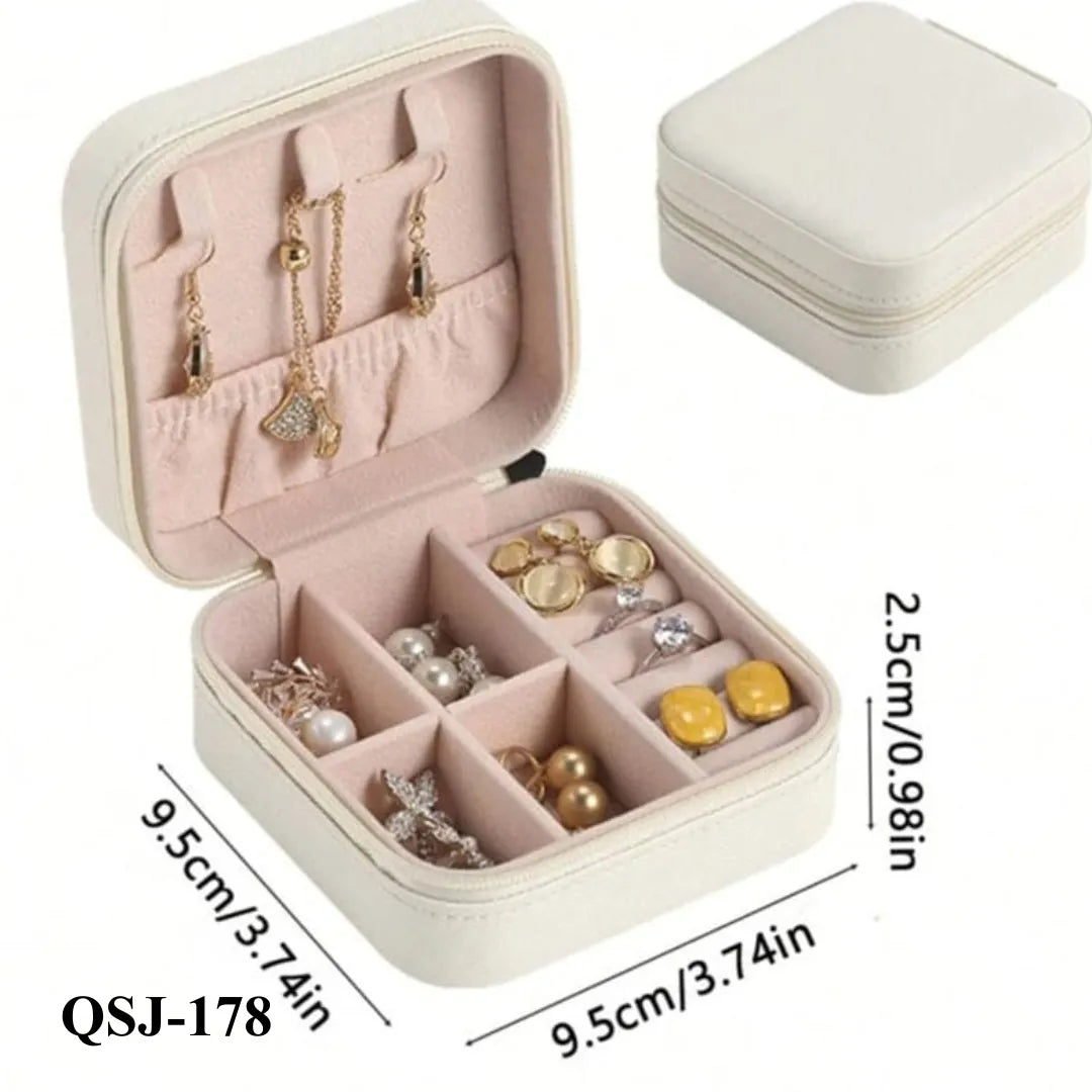 QSJ-178 - White Mini - Jewellery Organizer
