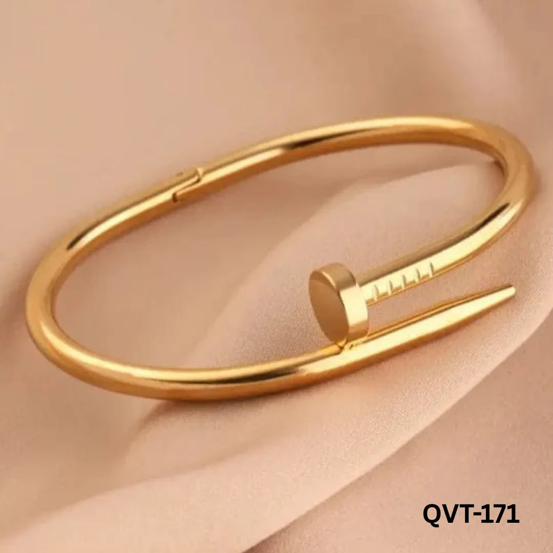 QVT-171 -Cartier Nail Bangle - Stainless Steel