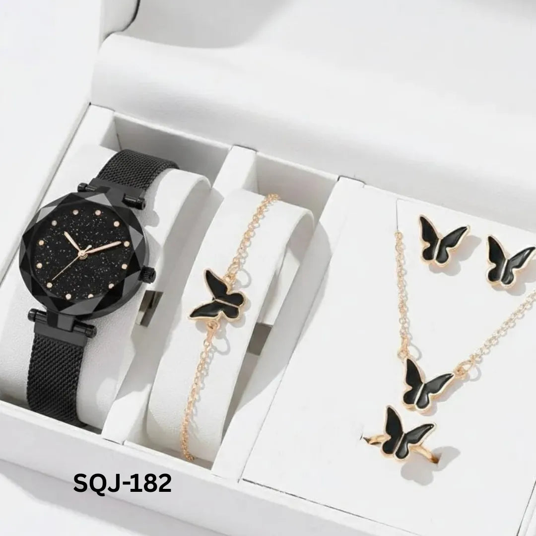 SQJ-182 - 6 in 1 Black Butterfly Deal