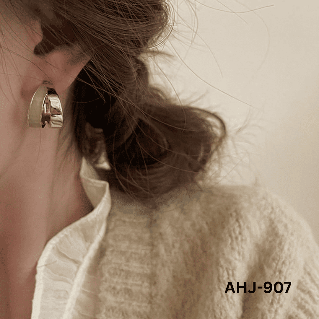 AHJ-907 - Dual Colour - Earrings - BSM WHOLESALE