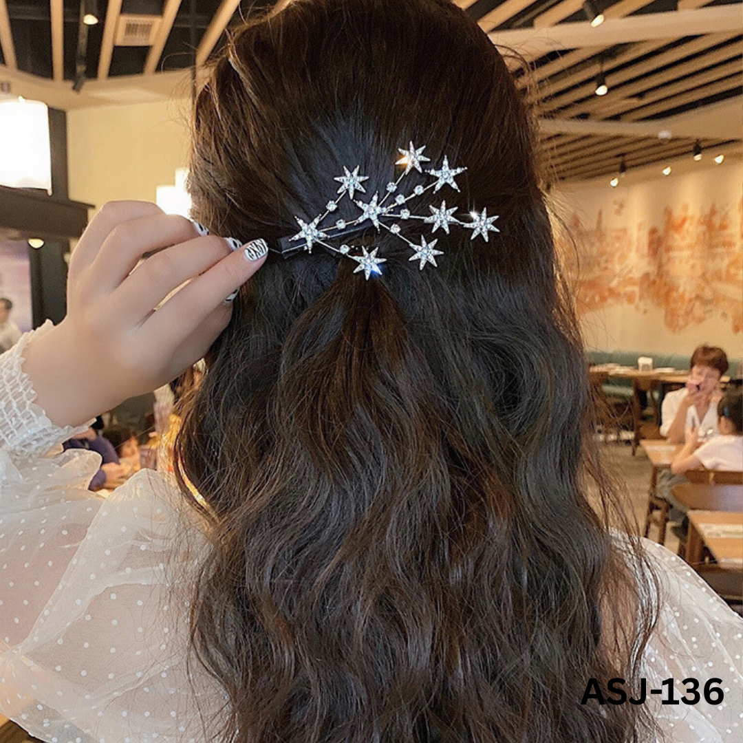 ASJ-136 - Golden Star - Hair Pin - BSM WHOLESALE