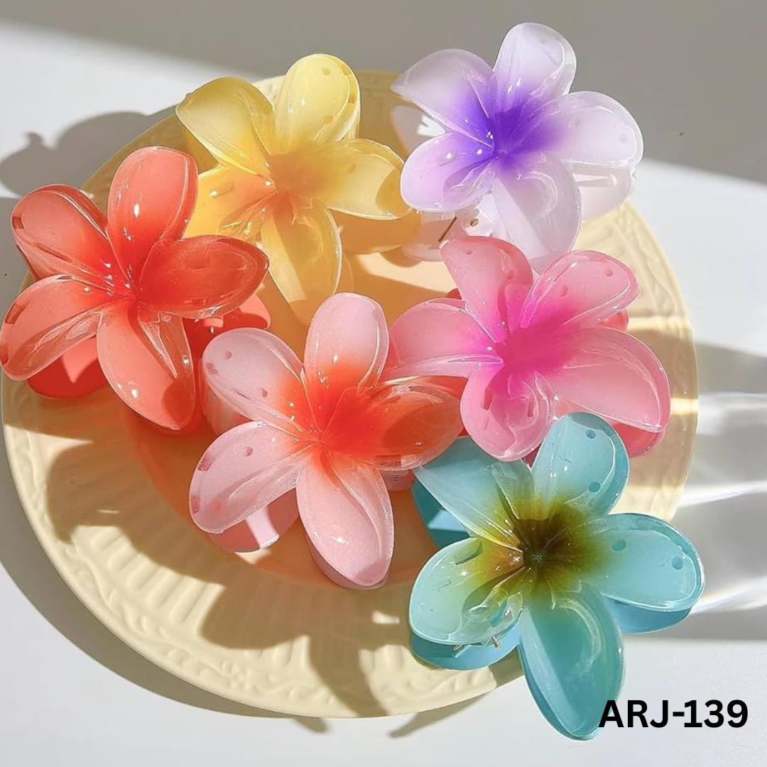 ASJ-140 - Flower Medium - Claw - BSM WHOLESALE
