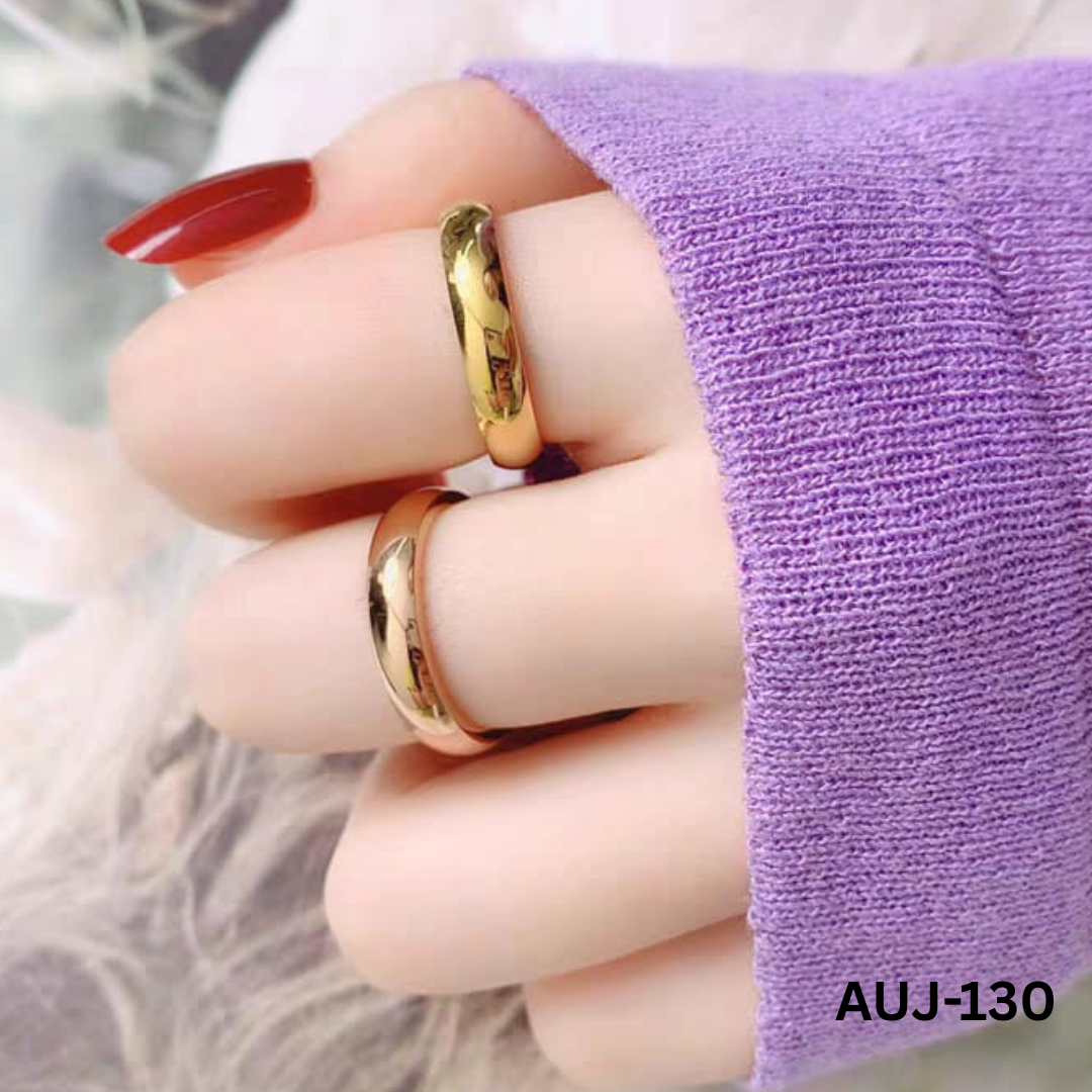AUJ-130 - Golden - Rings - BSM WHOLESALE