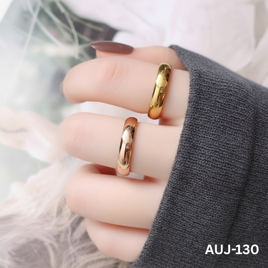 AUJ-130 - Golden - Rings - BSM WHOLESALE
