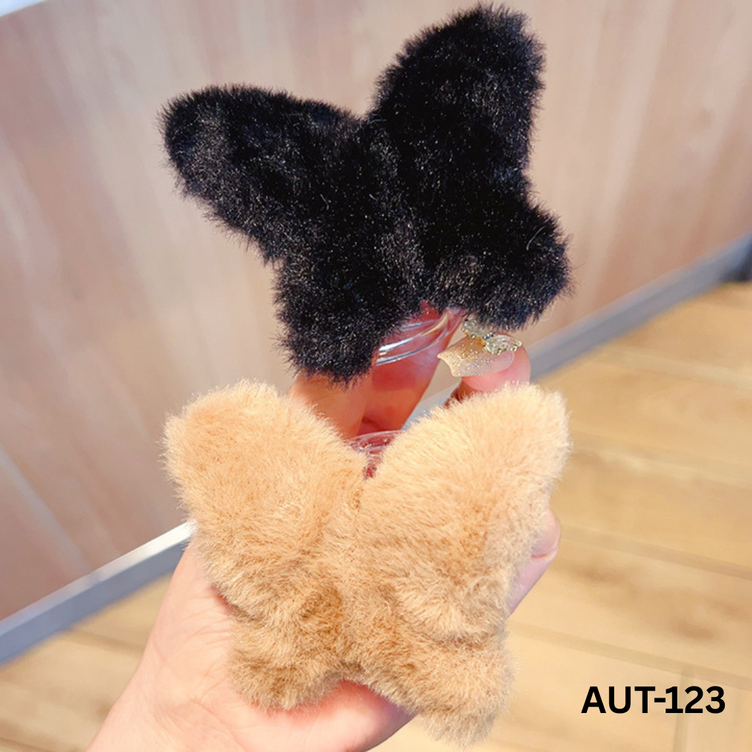 AUT-123 - Fluffy Butterfly - Claw - BSM WHOLESALE