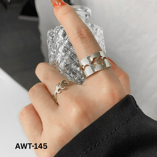 AWT-145 - Fire Couple- Rings - BSM WHOLESALE