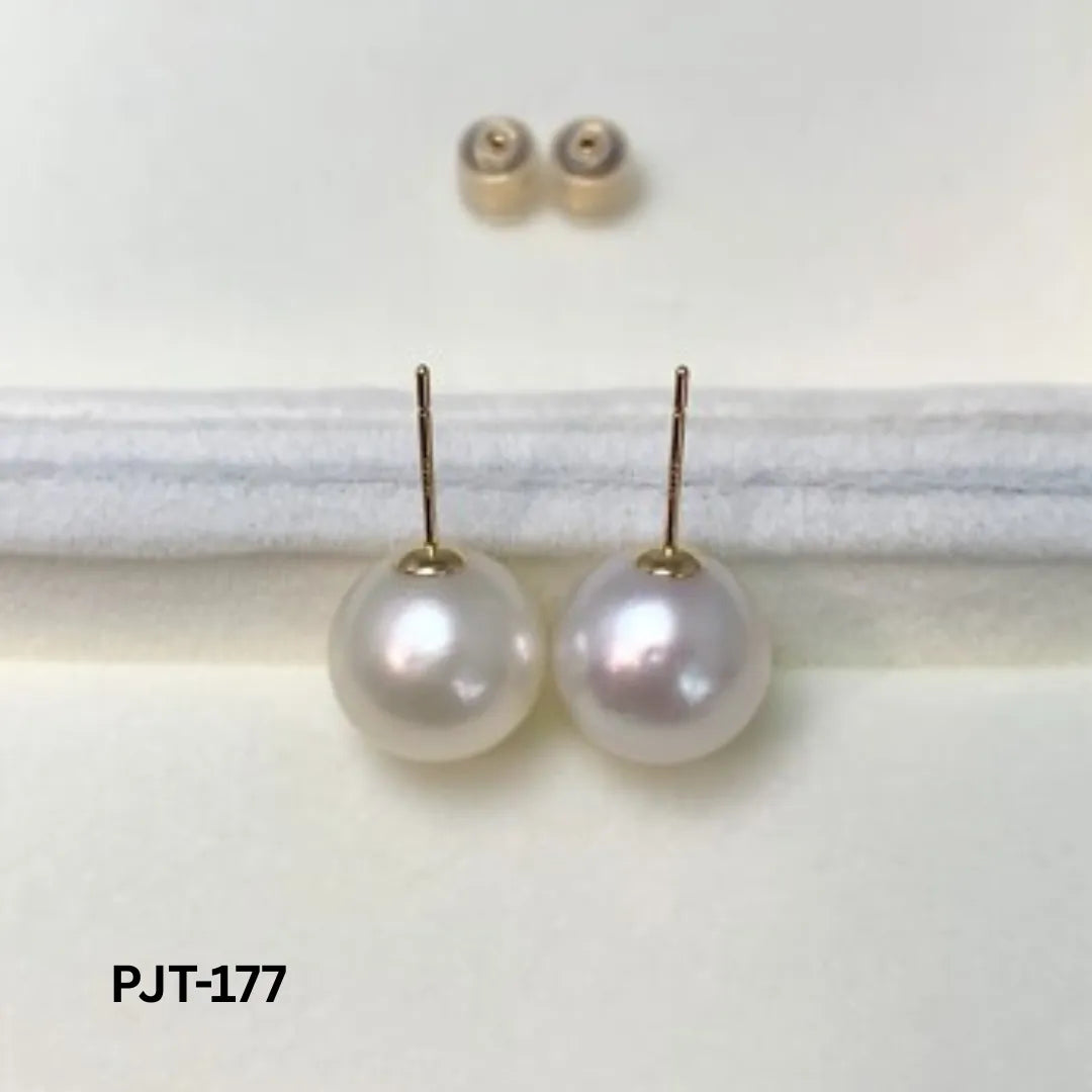 PJT-177 - White Pearl - Earrings