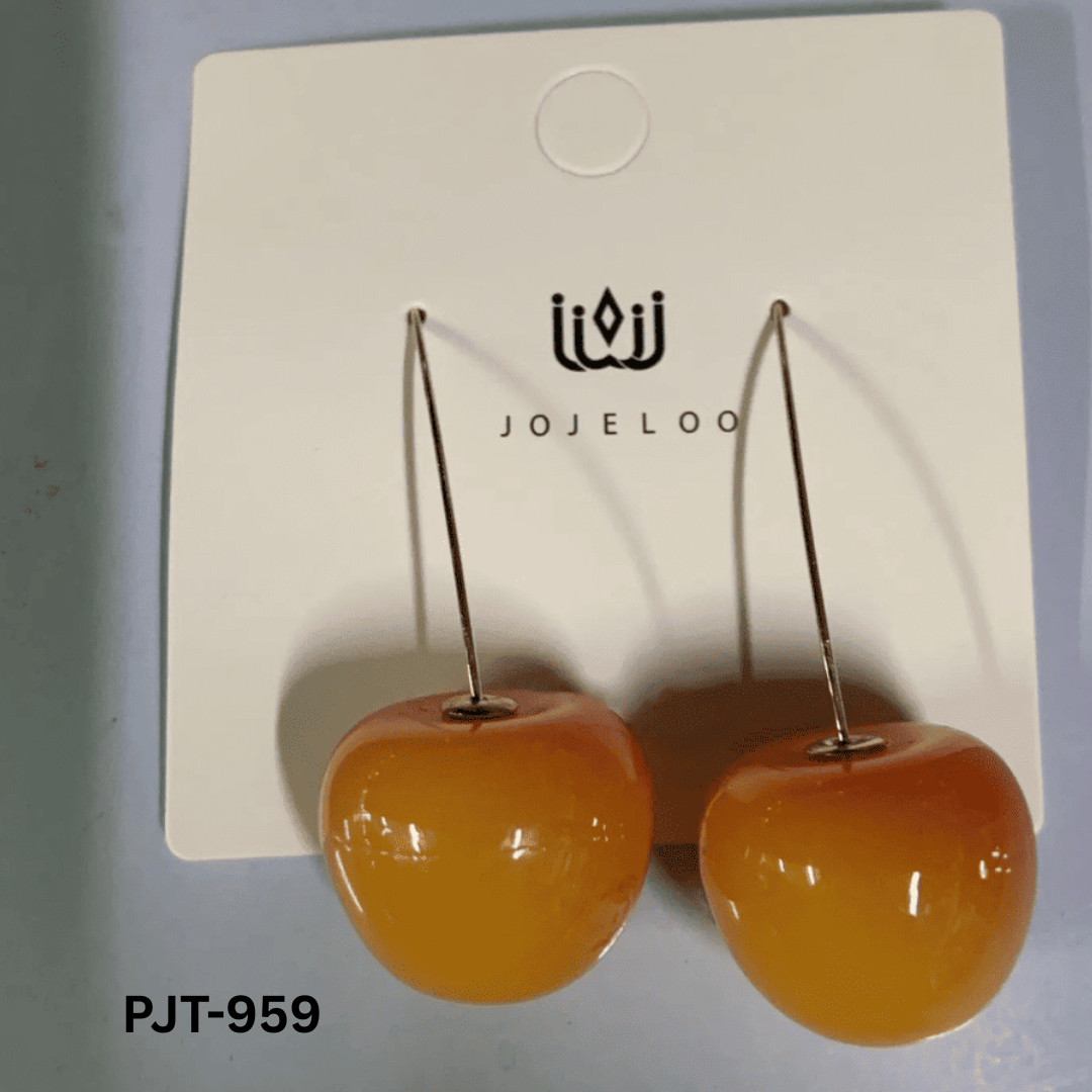 PJT-959 - Cherry Shape - Earrings - BSM WHOLESALE