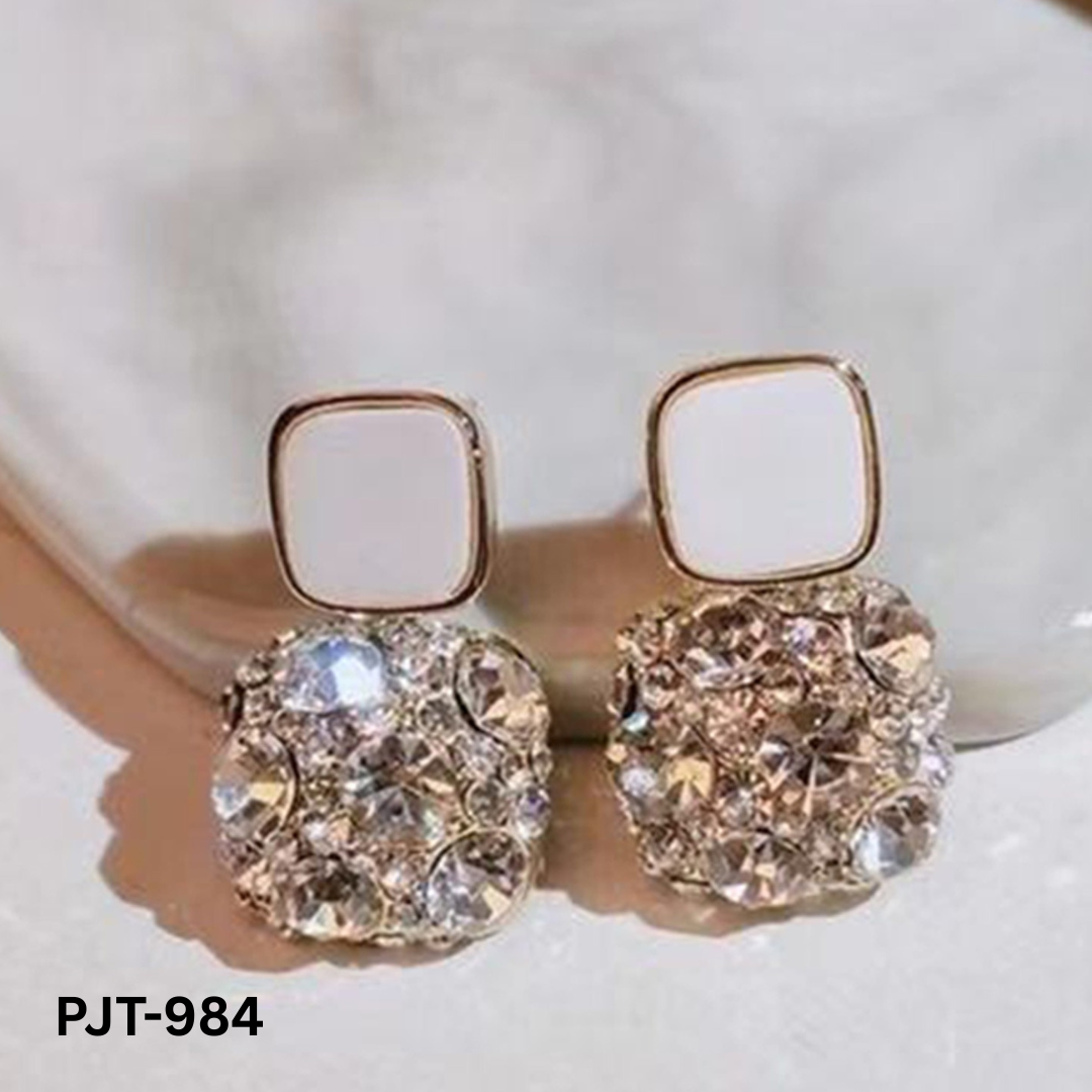 PJT-984 - Marble - Earrings - BSM WHOLESALE