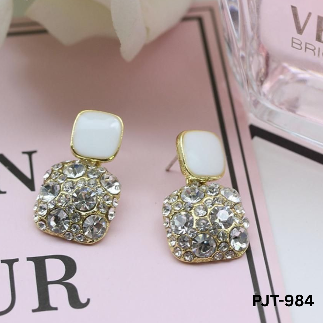 PJT-984 - Marble - Earrings - BSM WHOLESALE