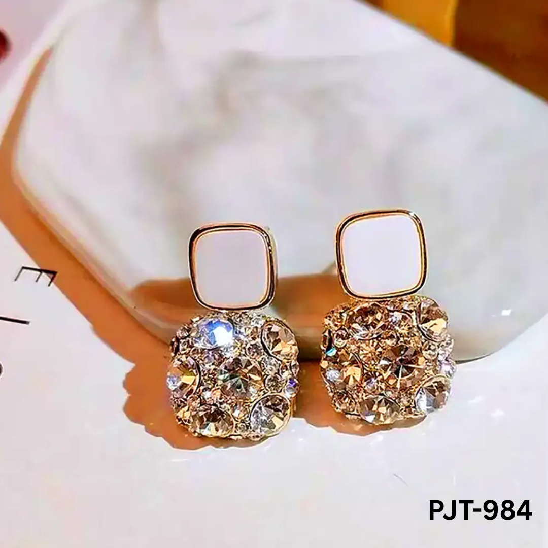PJT-984 - Marble - Earrings - BSM WHOLESALE
