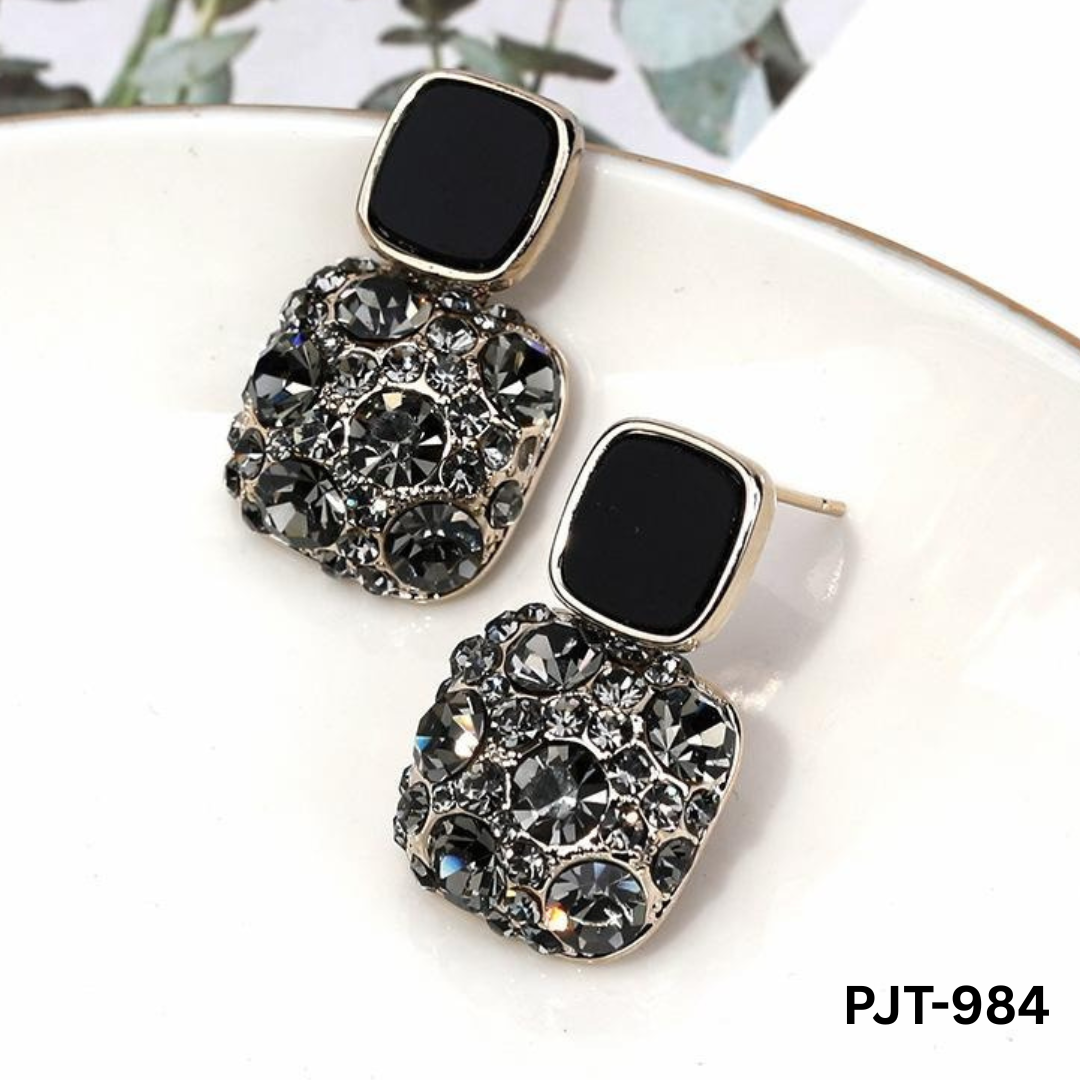 PJT-984 - Marble - Earrings - BSM WHOLESALE