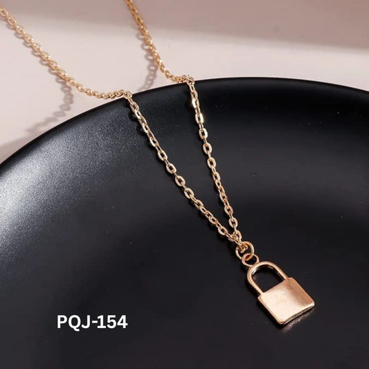PQJ-154 - Lock - Necklace