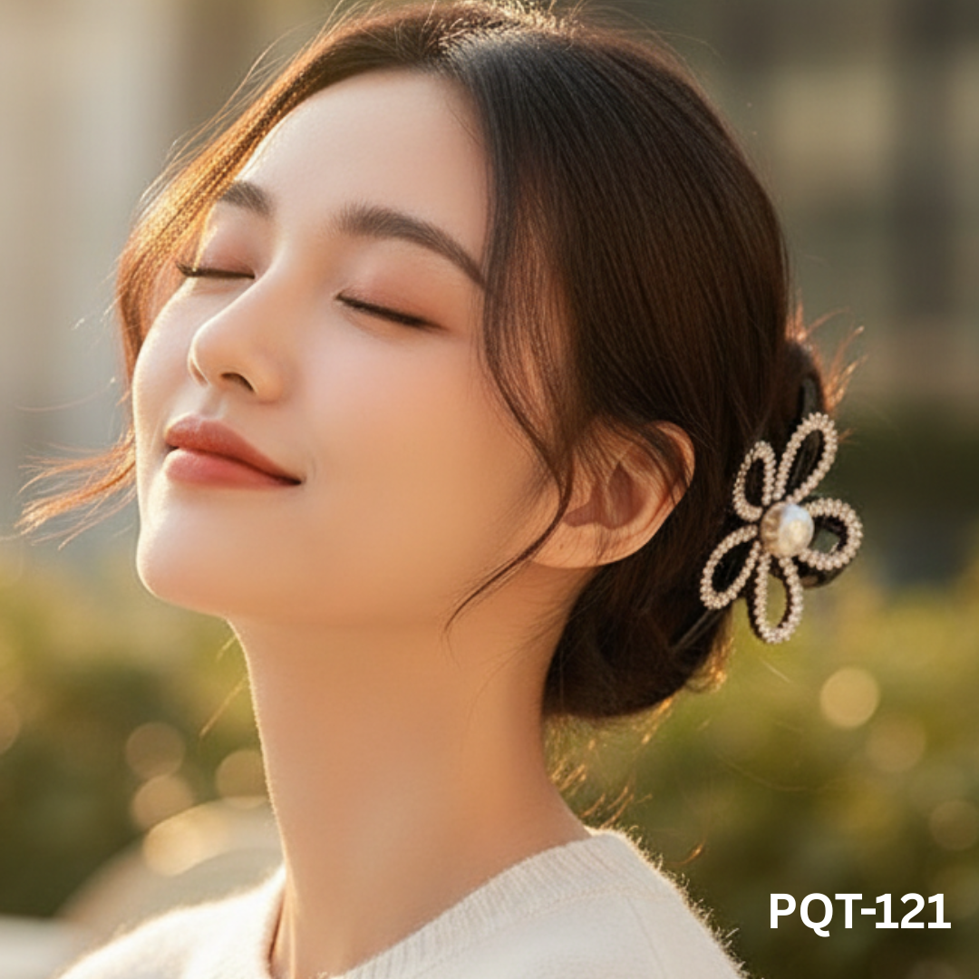 PQT-121 - Zircon Flower - Claw - BSM WHOLESALE