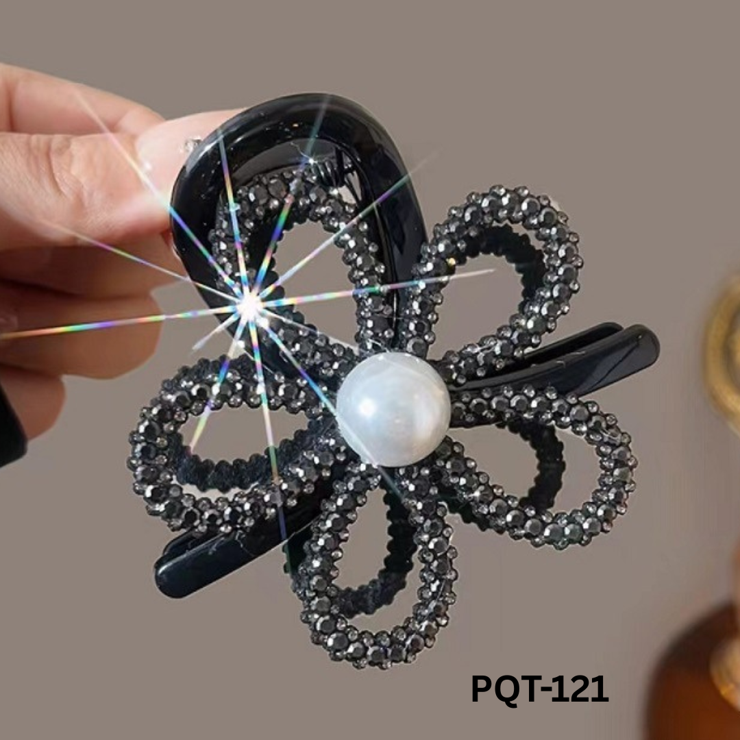 PQT-121 - Zircon Flower - Claw - BSM WHOLESALE