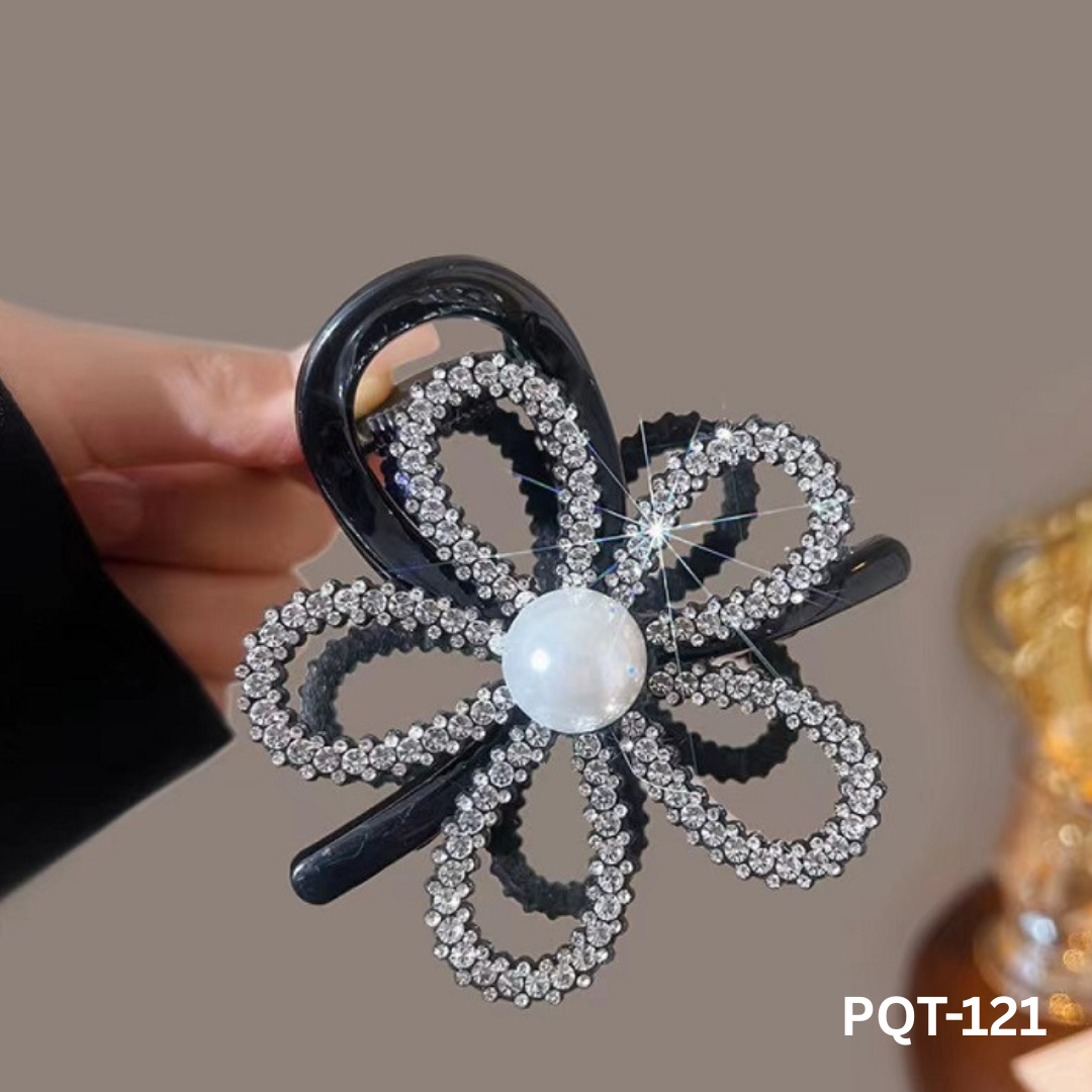 PQT-121 - Zircon Flower - Claw - BSM WHOLESALE