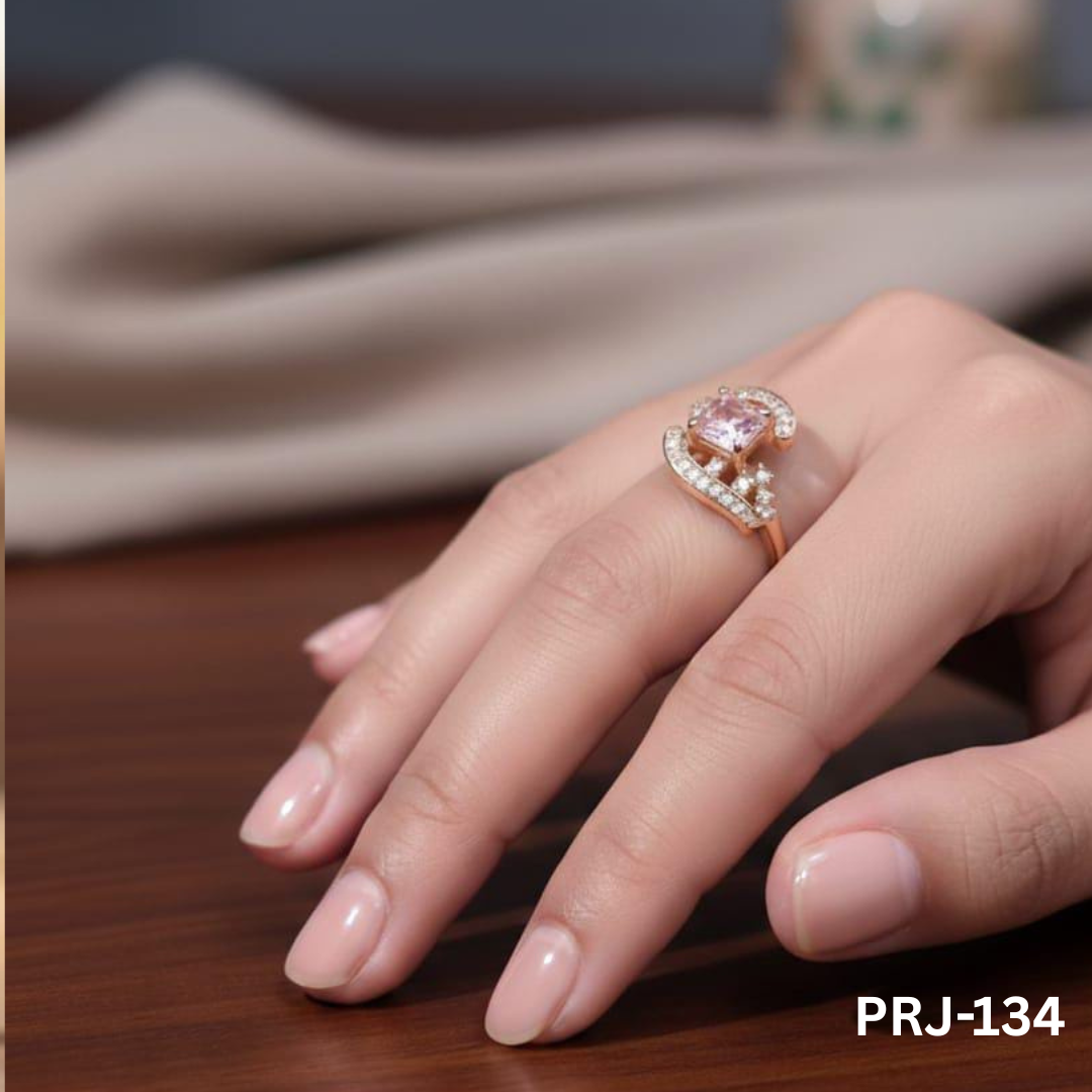 PRJ-134 - Zircon Stone - RING - BSM WHOLESALE
