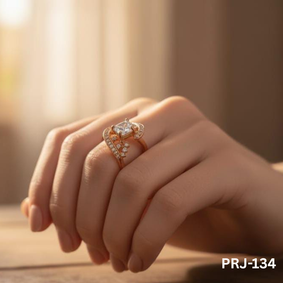 PRJ-134 - Zircon Stone - RING - BSM WHOLESALE