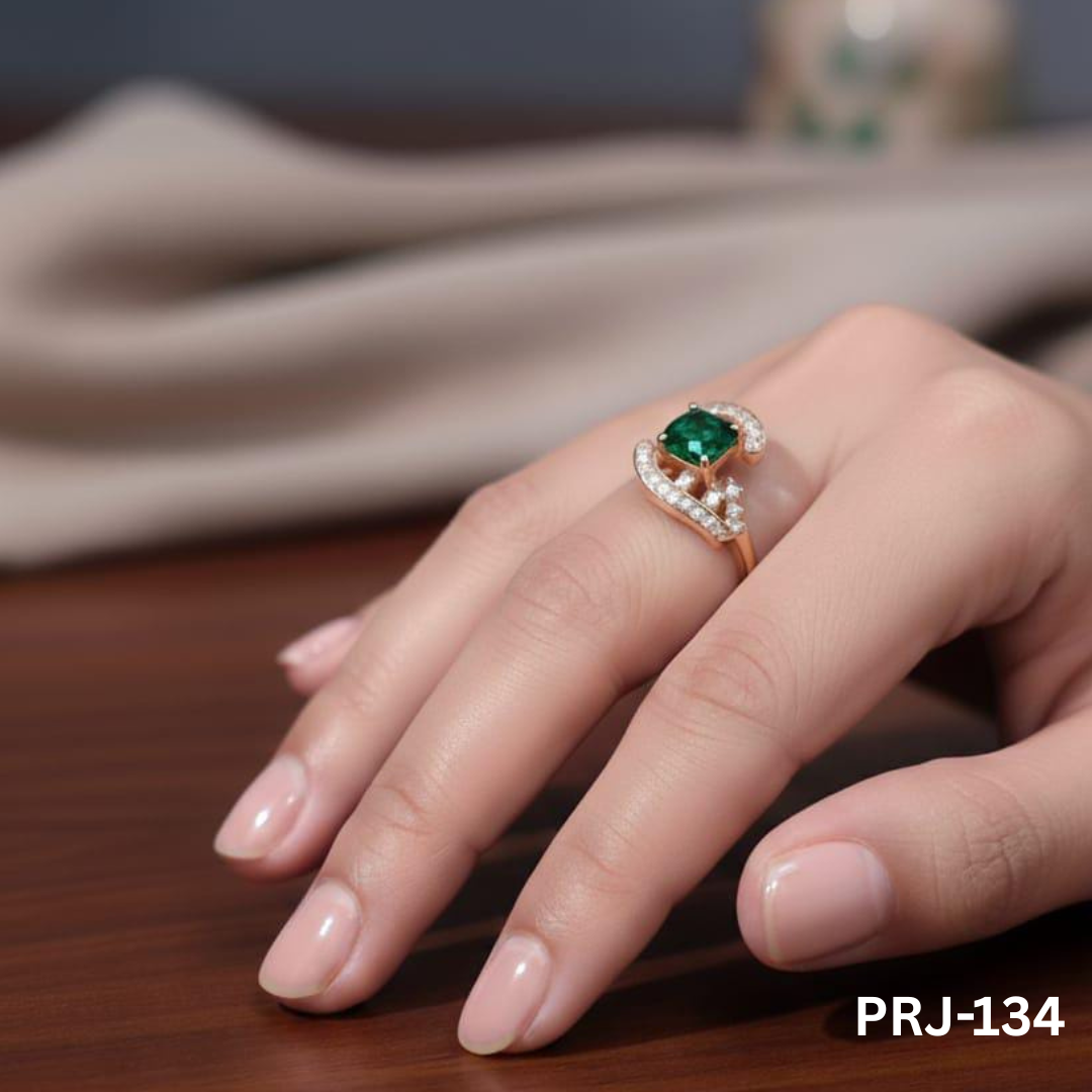 PRJ-134 - Zircon Stone - RING - BSM WHOLESALE