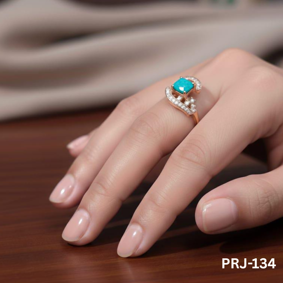 PRJ-134 - Zircon Stone - RING - BSM WHOLESALE