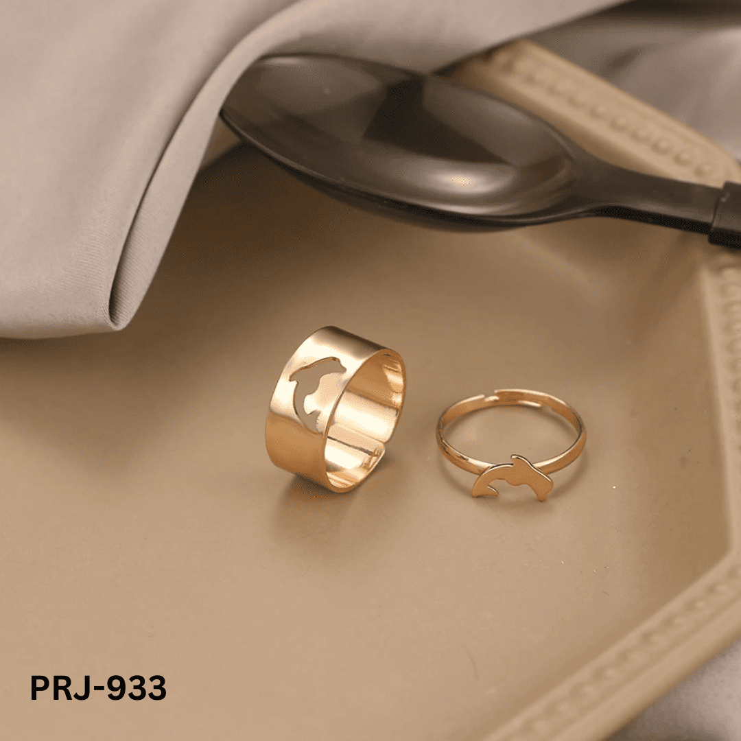 PRJ-933 - 10 PCs Couple - Rings - BSM WHOLESALE