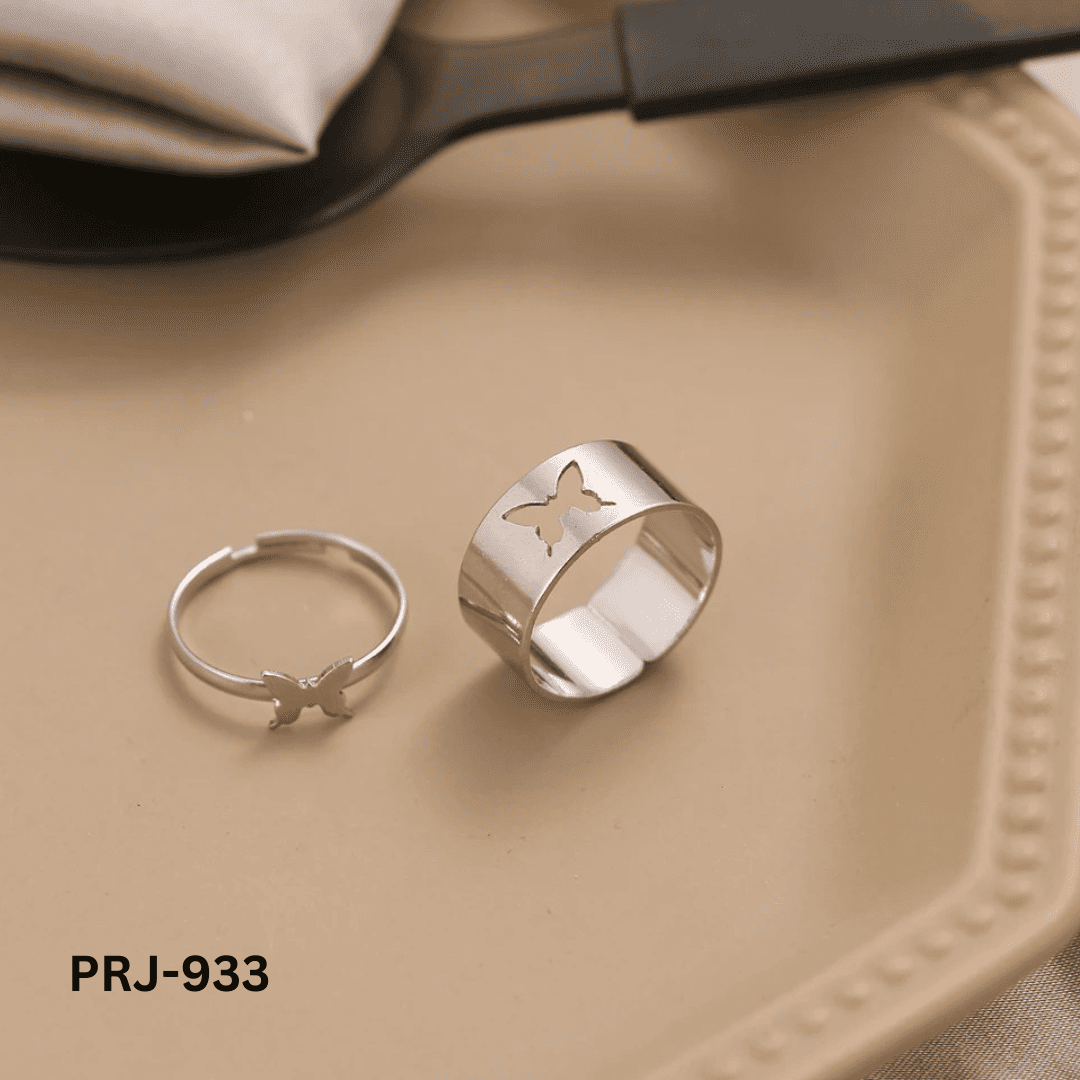 PRJ-933 - 10 PCs Couple - Rings - BSM WHOLESALE