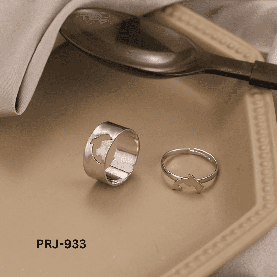 PRJ-933 - 10 PCs Couple - Rings - BSM WHOLESALE