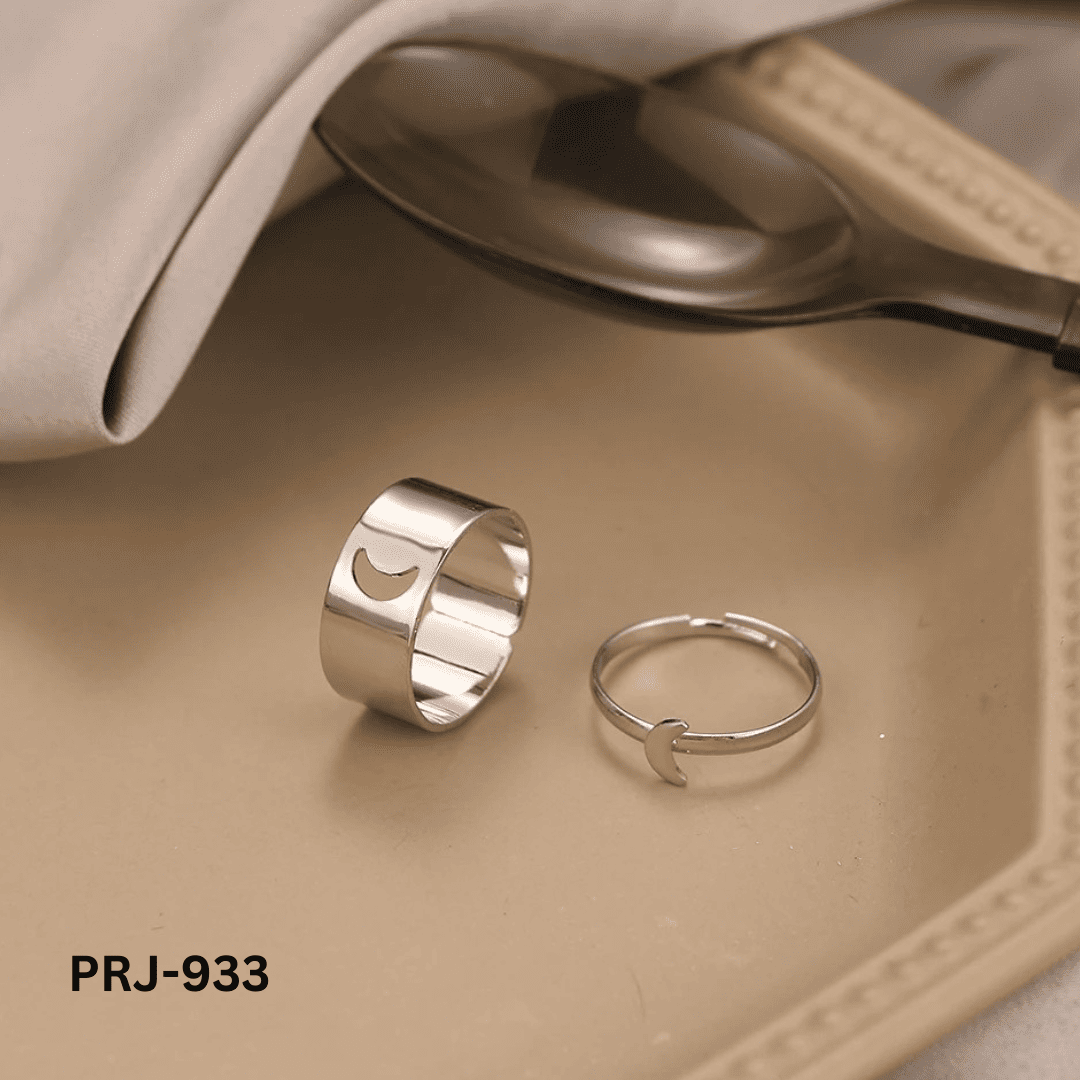 PRJ-933 - 10 PCs Couple - Rings - BSM WHOLESALE