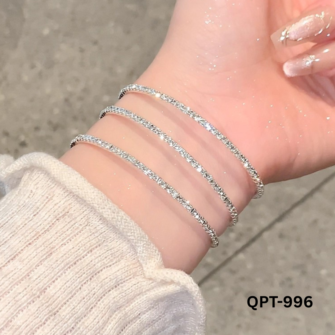 QPT-996 - Silver 3 in 1 - Bracelet - BSM WHOLESALE