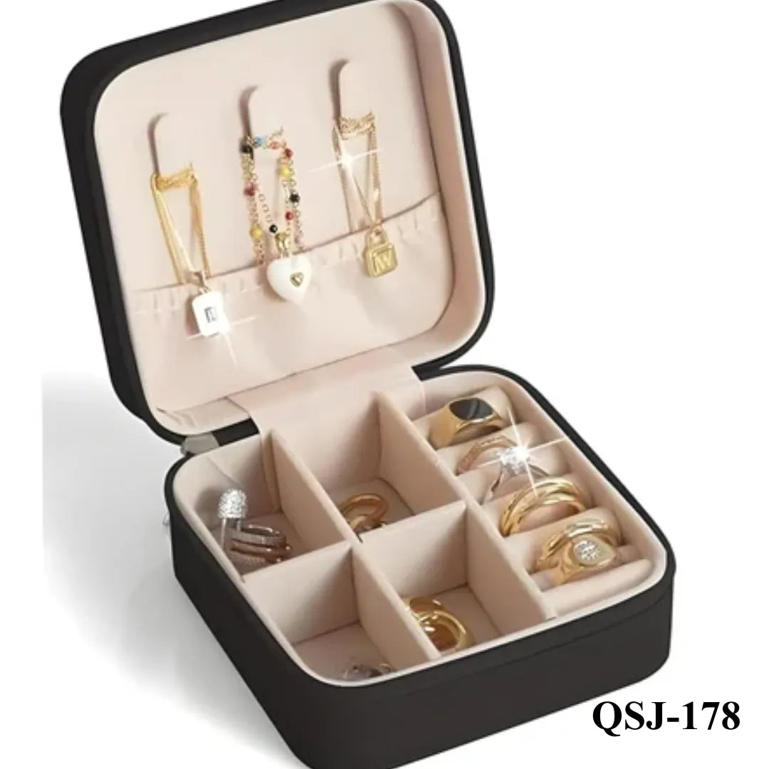 QSJ-178 - Black Mini - Jewellery Organizer