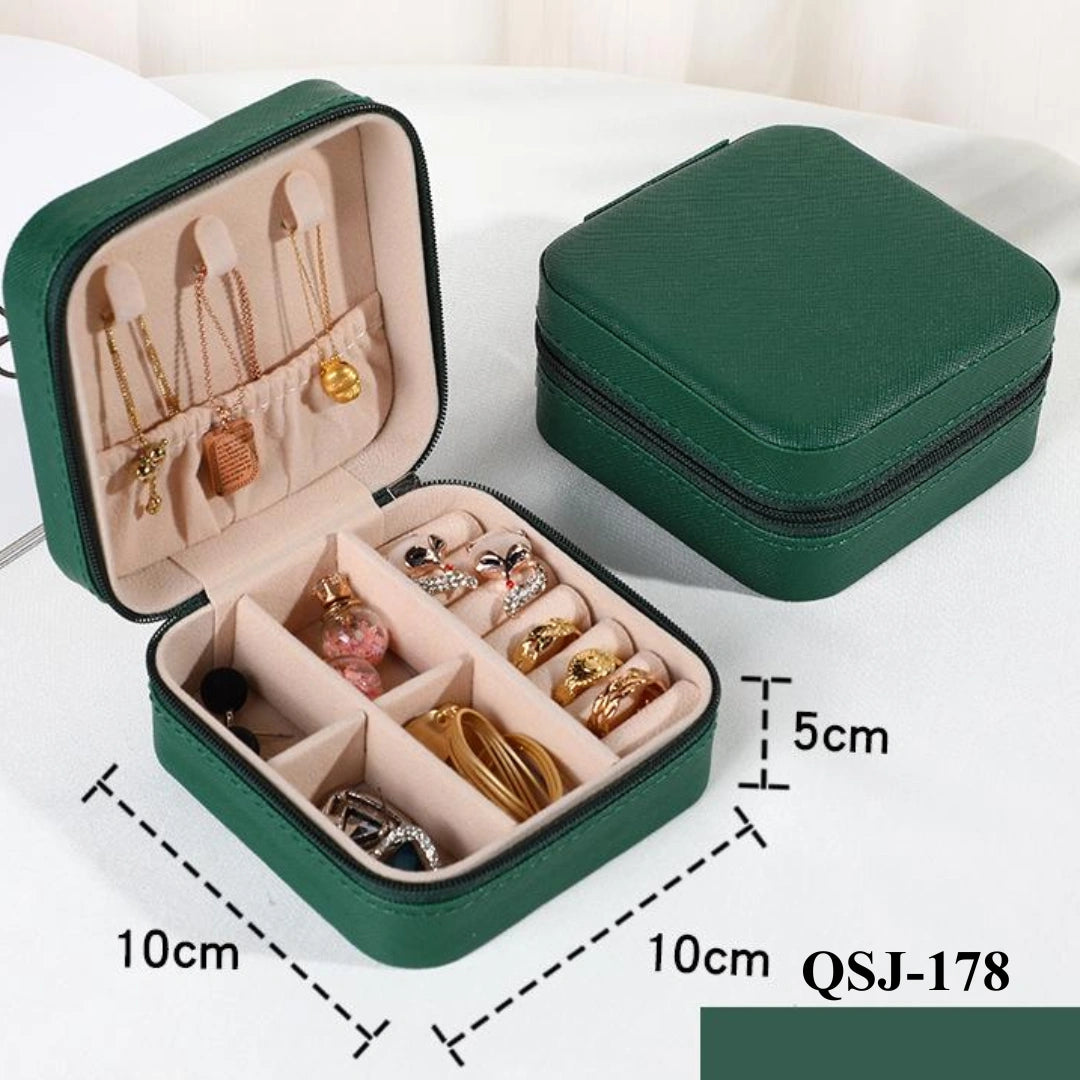 QSJ-178 - Green Mini - Jewellery Organizer