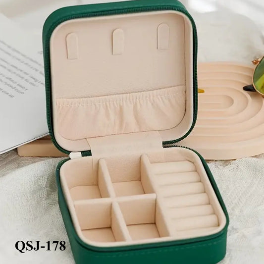 QSJ-178 - Green Mini - Jewellery Organizer
