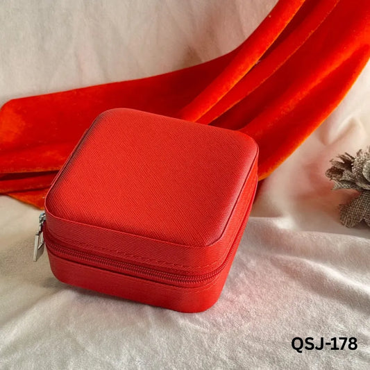 QSJ-178 - Red Mini - Jewellery Organizer