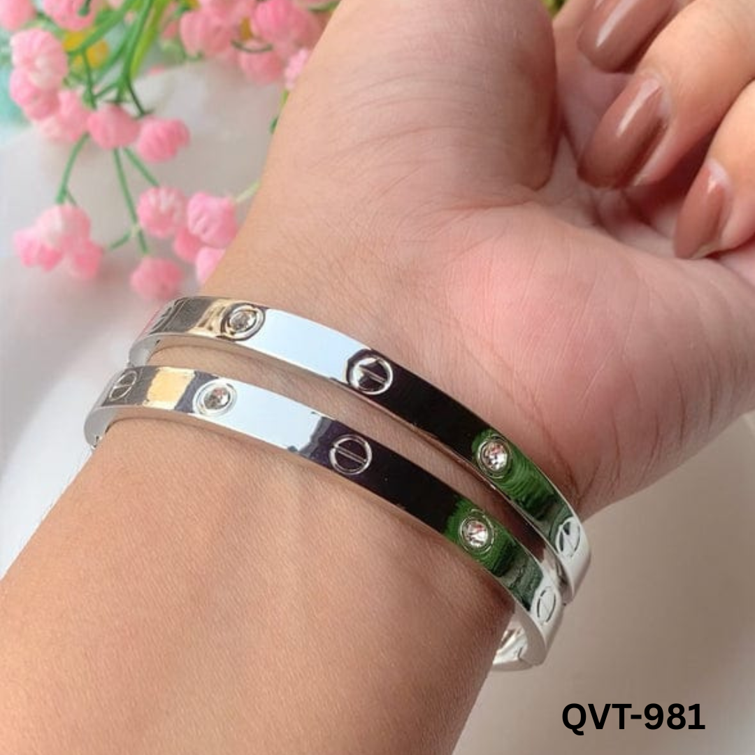 QVT-981 Stainless steel Cartier Bangle/ Bracelet By BSM - BSM WHOLESALE