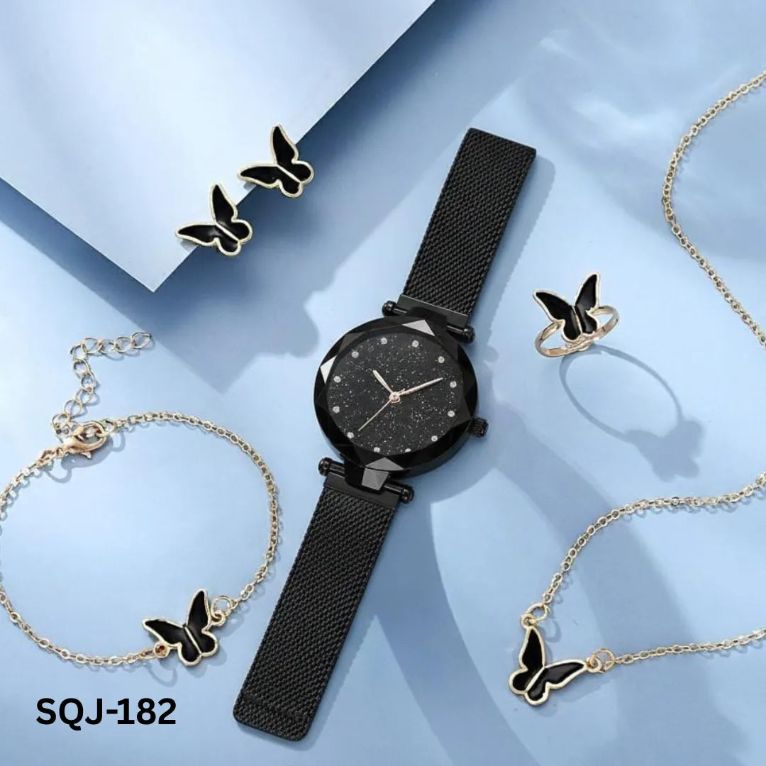 SQJ-182 - 6 in 1 Black Butterfly  Deal