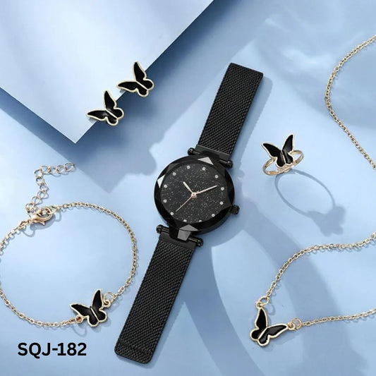 SQJ-182 - 6 in 1 Black Butterfly  Deal