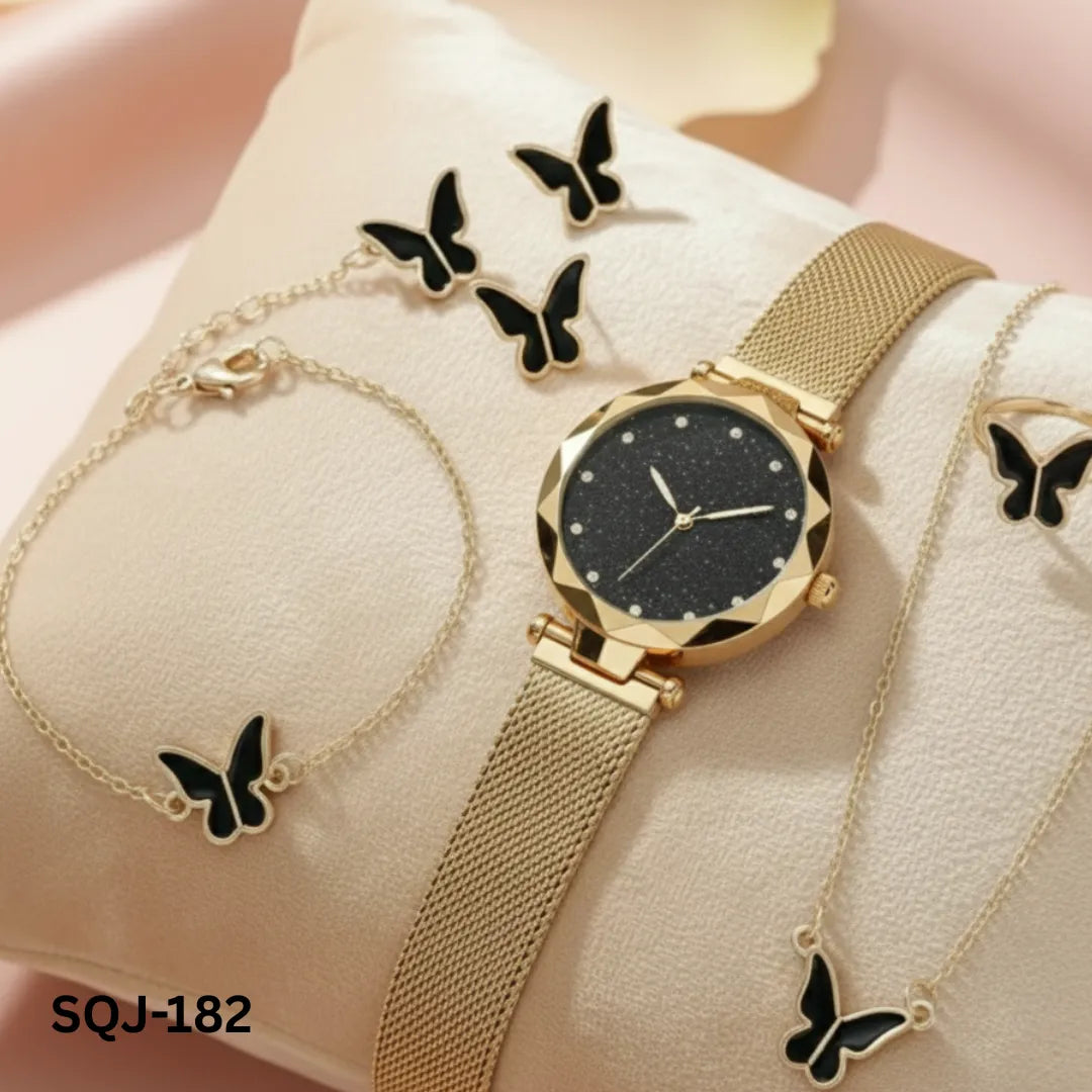 SQJ-182 - 6 in 1 Black Butterfly  Deal