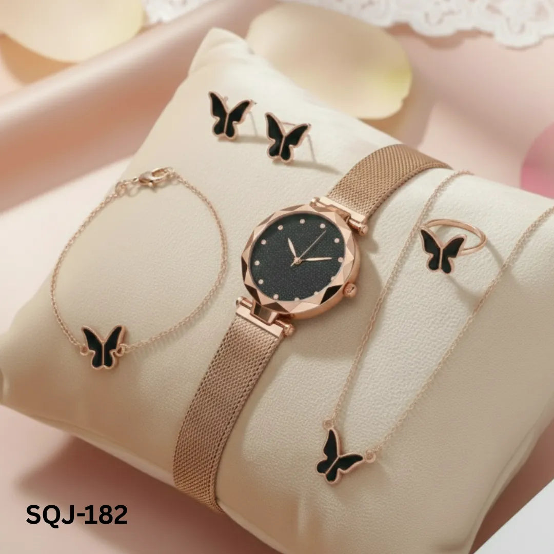 SQJ-182 - 6 in 1 Black Butterfly  Deal
