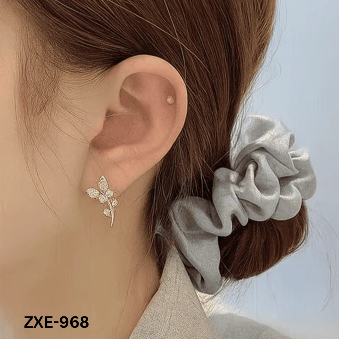 ZXE-968 - Butterfly Flower - Earrings - BSM WHOLESALE