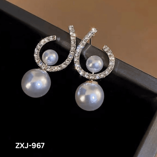 ZXJ-967 - 2 in 1 - Earrings - BSM WHOLESALE
